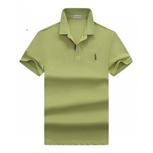 Polo di abbigliamento firmato MON lettera camicie di lusso per top da uomo Lettera polo ricamo magliette abbigliamento magliette a maniche corte grandi magliette moda uomo camicia m xxxl