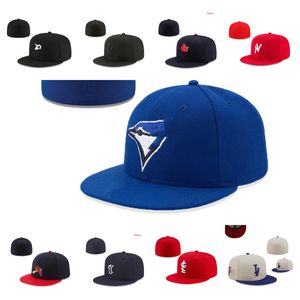 2023 Os mais novos chapéus ajustados Snapbacks bola Designer Fit chapéu bordado ajustável bonés de algodão de beisebol toda a equipe esportes ao ar livre hip hop malha fechada gorros de sol boné 7-8