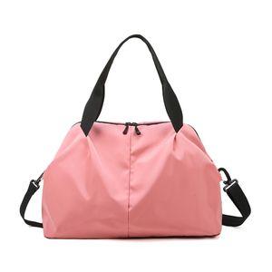 Sacos ao ar livre Bolsa de viagem de nylon com zíper de substituição Grande capacidade alça de levantamento de ombro único Bolsa esportiva para ioga 230630