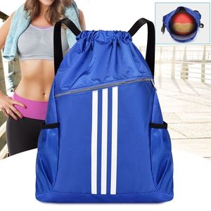 Outdoor Bags Sports Gym Womens Drawstring Basketball Fashion Large Fitness Shoulder Bolsas Female Travel Male Yoga Mens Backpack 230630