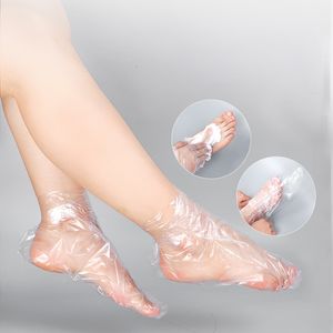 Foot Treatment 100Pcs Disposable Transprent Bags Detox Spa Covers Pedicure Prevent Infection Remove Chapped Hand Care Tools Bath Wipe 230701