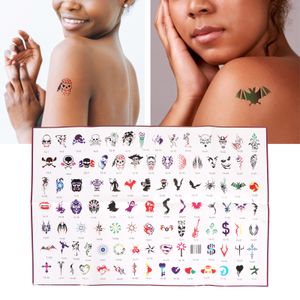 Temporäre Tattoos, temporäres Tattoo-Schablonenbuch, PVC, professionelle, wiederverwendbare Glitzer-Tattoo-Schablonen, exquisit, langlebig, für Gesicht, für Erwachsene, 230701