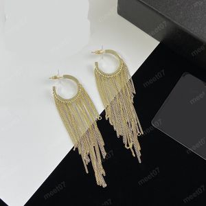 fashion trendy tassel earrings designer earrings dangle chandelier