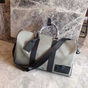 Bagażowa torba plecak tytanowy stop tytan 47 cm M44170 DUFFEL Ręka Wodoodporna laptopa torby podróżne Mężczyźni DUFLE SPORTY SIM Kobiet torebka luksusowa torebki 9urr