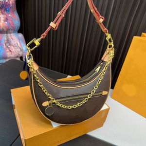 Cadeias de Axilas Bolsas Moda Ombro Marca Bolsa Totes 2023 Couro Crossbody Bolsas de Luxo Bolsa de Alta Qualidade Bolsa Feminina Carta Bolsa Telefone Carteira Ervilha