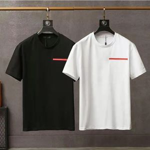 Tasarımcı Erkek Tişörtleri Baskı Mektupları Pamuk Erkek Gömlek 2 Renk Siyah Beyaz Lüks Üst Tee Force Adam Avrupa Boyutu S-3XL Şimdi Giyim