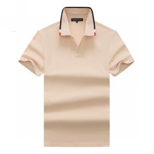 2023新しいポロシャツメンズ服デザイナープリント半袖トップスルーズティーとカジュアルな快適なファブリック通気性高度なクラシックメンズ衣料品シャツ