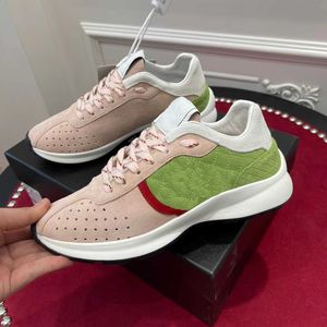 Sapatos moda início da primavera novos tênis dos homens e das mulheres de luxo sapato esportivo novos formadores casuais tênis clássico