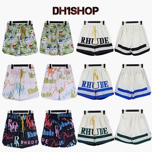 Mens Shorts Top Craftsmanship Summer Street Fashion designers Mens Sports Rhude Shorts Loose Mesh Cloth Ventilate Beach Pants US SIZE S-XL