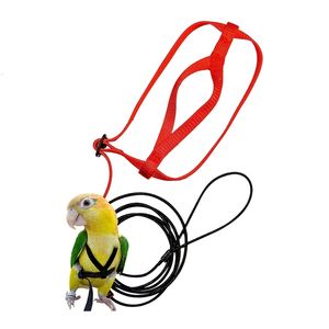 Other Bird Supplies Harness Leash for Conures Adjustable Parrot Nylon Rope Anti Bite Suitable All Kinds of Parrots 230701