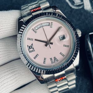 36mm 41mm Classic Men MENS Titta på turkos varje DAIL A Discovery Automatic Watches rörelse Mekanisk master Rollie rostfritt stål Dagsklocka armbandsur R09