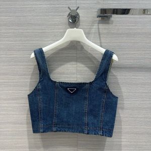 2023 Kadınlar iki parça elbise yaz denim mavi moda kadınlar seksi sıska mahsul üstleri düz gündelik yüksek bel etek eşleştirme seti