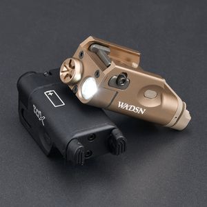 Latarki Tekty taktyczne SF xc1 metalowe wysokie lumens Pistol Polist Lodble Lightmini Broń Lanterna Airsoft Freatlight dla Fieldwadsn na zewnątrz 230701