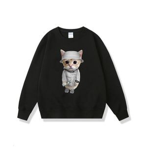 Erkek Hoodies Tişörtü Komik Rapçi Yung Lean Kitty Kazak Erkek Kadın Moda Vintage Polar Pamuk Kazak Hip Hop Rock Tarzı 230630