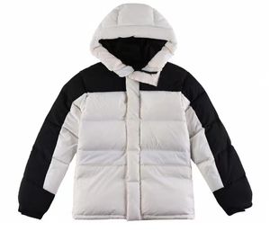 Giacche nere firmate da uomo piumini invernali da donna piumino con cappuccio moda THE NF parka giacca a vento cerniera superiore calda capispalla spessi cappotti capispalla xs-2xl