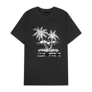 Neue Frühlings- und Sommer-Herren-T-Shirts, modische Persönlichkeit, Kokosnuss-bedruckte Baumwoll-Herren-T-Shirts, Straßenhemden, hochwertige Unisex-Paar-T-Shirts.