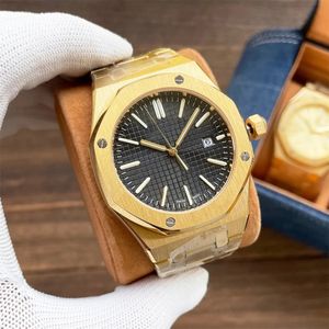 męskie zegarki designerskie zegarki Wysokiej jakości zegarki Automatyczny ruch Sapphire Glass 5 atmband gumowy pasek do nurkowania Super Luminous Mens Watch 2023 Wodoodporny audemar