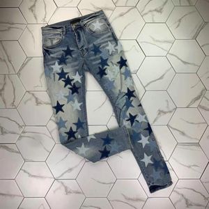 Jeans da uomo di alta qualità Distressed Motociclista da motociclista jean Rock Skinny Slim Striscia con foro strappato Ricamo serpente alla moda Denim pa272e