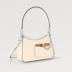 Mare Llini Umhängetaschen Mode Frauen Designer Silber Ketten Umhängetasche Luxus Marke Trendy Casual Vintage Echtes Leder Handtaschen