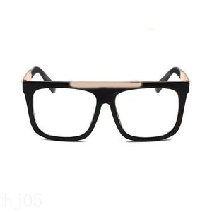 Lyxiga glasögon dam designer solglasögon bred båge mode lunette homme utomhusresor UVB skydd pläterade gulddelar mode solglasögon retro PJ059 C23