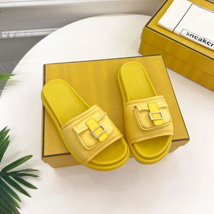 Plattform Nylon Sandalen Hausschuhe Pool Komfort Rutschen Sommer Strand Sandale Frauen Casual Chunky Mule Dicken Boden Slipper