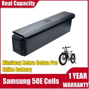 SYR Ebike Battery King Kong med Samsung 21700 Cells 52v 48v 20Ah 36V 25Ah för Himiway Big Dog Zebra Cobra Pro Step Thru Softail Electric Mountain Bike Bafang Motor