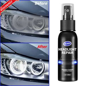 New Car Headlight Polishing Agent Scratch Remover Repair Fluid Headlight ReNew al Polish and Maintenance Liquid Kit Accessori auto