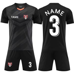 Camisas ao ar livre personalizadas Survetement Football Men Kids Soccer Jerseys Set Boys Women Football Training Uniformes TAny Name Number 230703