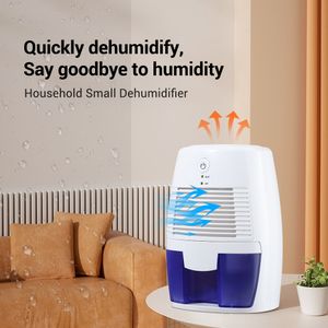 Outros casa jardim doméstico mini desumidificador 500 ml capacidade absorvedor de umidade casa secador de ar para quarto armário anti-umidade 5-15 desumidificador 230703