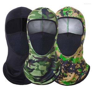 Berety Unisex maska narciarska kominiarka czapki Skullies czapka z kapturem Outdoor Sports wiatroodporna czapka rowerowa ochrona przed słońcem czapka motocyklowa