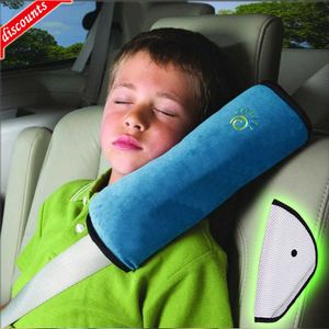 Novo travesseiro para bebê, cinto de segurança para carro, posicionador para dormir, protetor de ombro, ajuste, almofada para assento de veículo para crianças, carrinhos de bebê