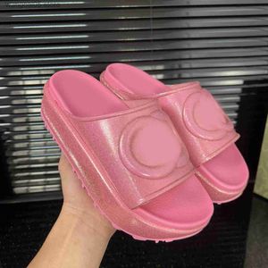 Slippers Beac Hotel Indoor Shower Room 2023 Scuffs women summer Deodorant fashion casual comfortable Shine slippers Catch the eye 002 T230703