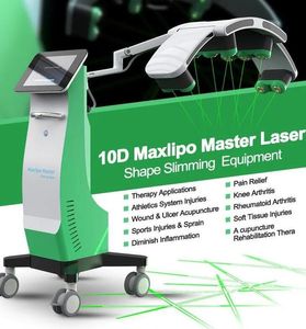 Direttamente efficace LuxMaster Silm Green Laser ad alta intensità Terapia fisica Burn Body Dimagrante Sculpting Machine Perdita di peso per apparecchiature di bellezza