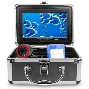 Fish Finder 7 Inch Portable Underwater Fish Finder LED 30m Underwater Fishing Camera Fishing Supplies For Ice Fishing Boy/Men's Gifts HKD230703