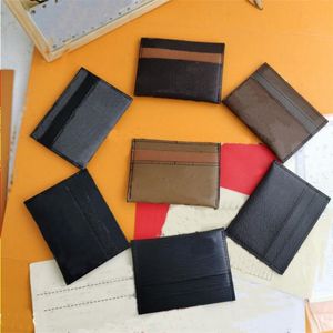 Louls Vutt Bank Cards Holder Bag Card Holder Wallet Case Mini Credit Business Mens Womens Unisex Pocket Fashion Classic Coin Purse Lea Dsjx