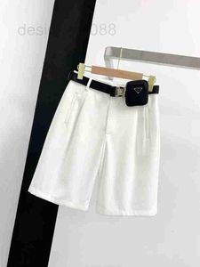 Women's Pants & Capris designer Fashionable and cool, fashionable waist bag, work shorts, casual personalized, high waisted, slim fitting, wide leg pants, trendy KLQ0