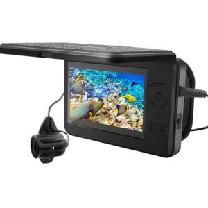 Fish Finder 4,3 tum Fishfinder HD Ankare Fisk Isfiske med video Undervattens iskarp fiskekamera 140 graders vidvinkellins 1280