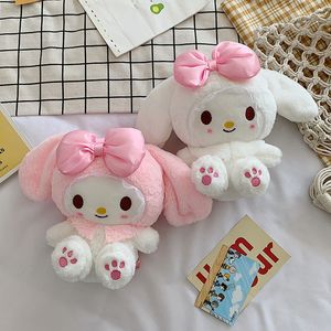 Ins Melody Cute Bunny Plüsch Tasche Puppe Dropped Ear Rabbit Geschenktüte für Kinder und Jungen