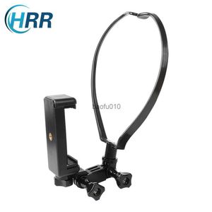 Mobile Phone Mount Neck Bracket Chest First-Person Video Shooting Accessories Cell Phone Holder Vlog Video Bracket Accessories L230619