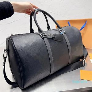 Men Women Large Capacity Duffel Bags Printing Leather Commerce Handbag Leisure Women's Travelling Handbags Unisex Classic Single-Shoulder Bag Handbag