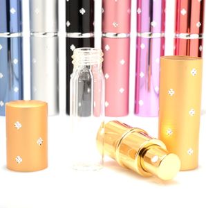 10ml perfume packed bottle Portable spray glass inner biliary bottle nozzle, many style choices, support custom LOGO