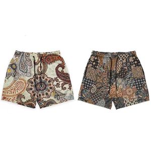 Herrshorts Sommarmode tryckta shorts för män Snabbtorkande ventilerande Casual Shorts Gym Basketträning Mesh Beach Shorts 230703