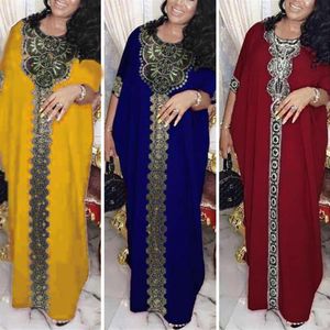 Roupas Étnicas 2021 Plus Size Dubai Abaya Vestido Muçulmano Feminino Bangladesh Vestidos de Noite Kaftan Marroquino Turco Paquistão Islâmico294g