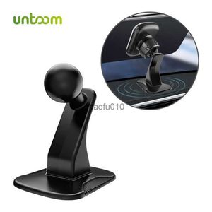 UNTOOM Universal 17mm Ball Head Car Phone Holder Base Dashboard Car Cell Telefon Bracket Sticker Magnetic Phone Mount Accessories L230619