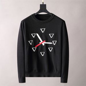 Men's Designer Sweaters Jumper fashion Womens v neck Sweater Long Sleeve Compass Embroidered printed Sweatshirt Armband Cotton Overshirt plain Pullover