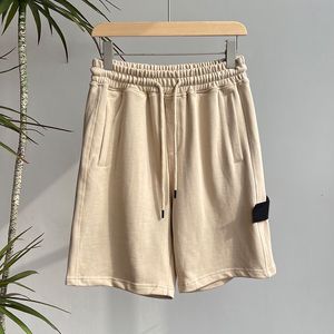 stone island short MenSummer Shorts Mens Short Fashion Running Dry Processo di lavaggio del tessuto puro Trendy Hip-hop 5 H89P