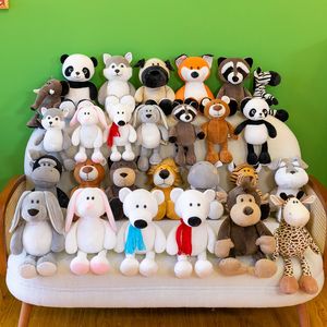 卸売新製品森林動物ぬいぐるみ動物人形虎象クマカバ子供のゲーム遊び仲間家の装飾会社活動ギフト