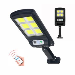 Mini lampa słoneczna zewnętrzne oświetlenie dziedzińca LED wykrywające ludzkie ciało zintegrowany pilot wykrywający światło kinkiet ogród obszar wiejski