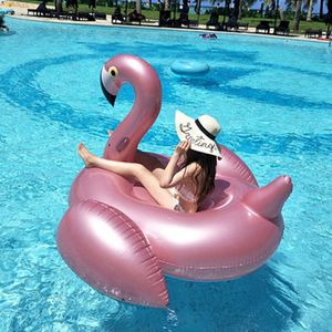 Flytväst Boj Gaint Swan Flamingo Unicorn bord Float Simring Float Circle Pool Party Leksaker Ride-On Air Madrass PartyToy HKD230703