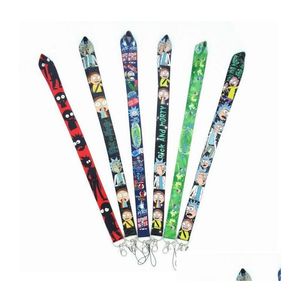 Cell Phone Straps Charms Cartoon Fashion Trend Neckband Strap Lanyard Key Id Card Fitness With Usb Badge Clip Diy Sling Material D Dhuai
